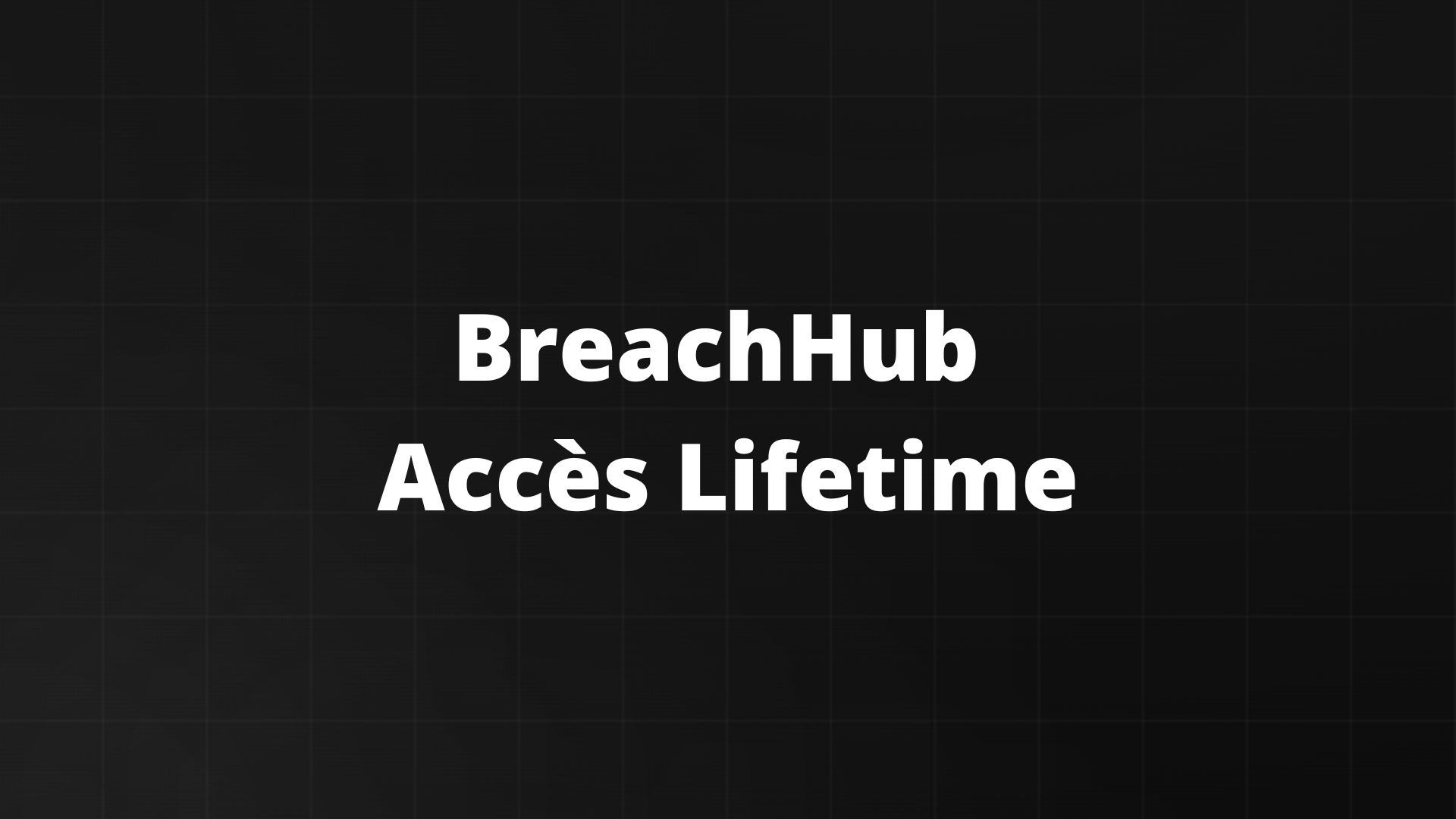 BreachHub Credits